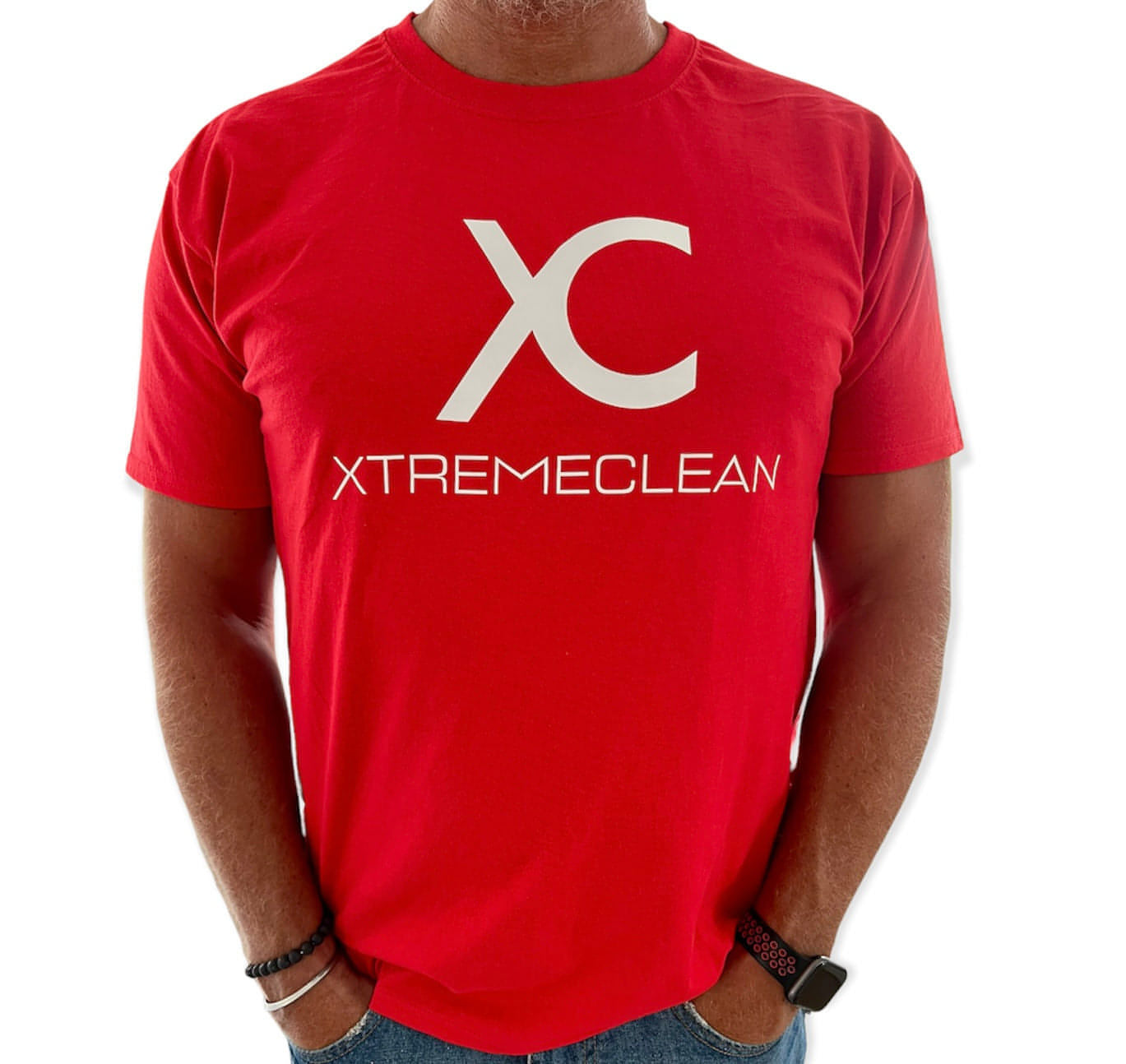 T shirt röd Xtremeclean